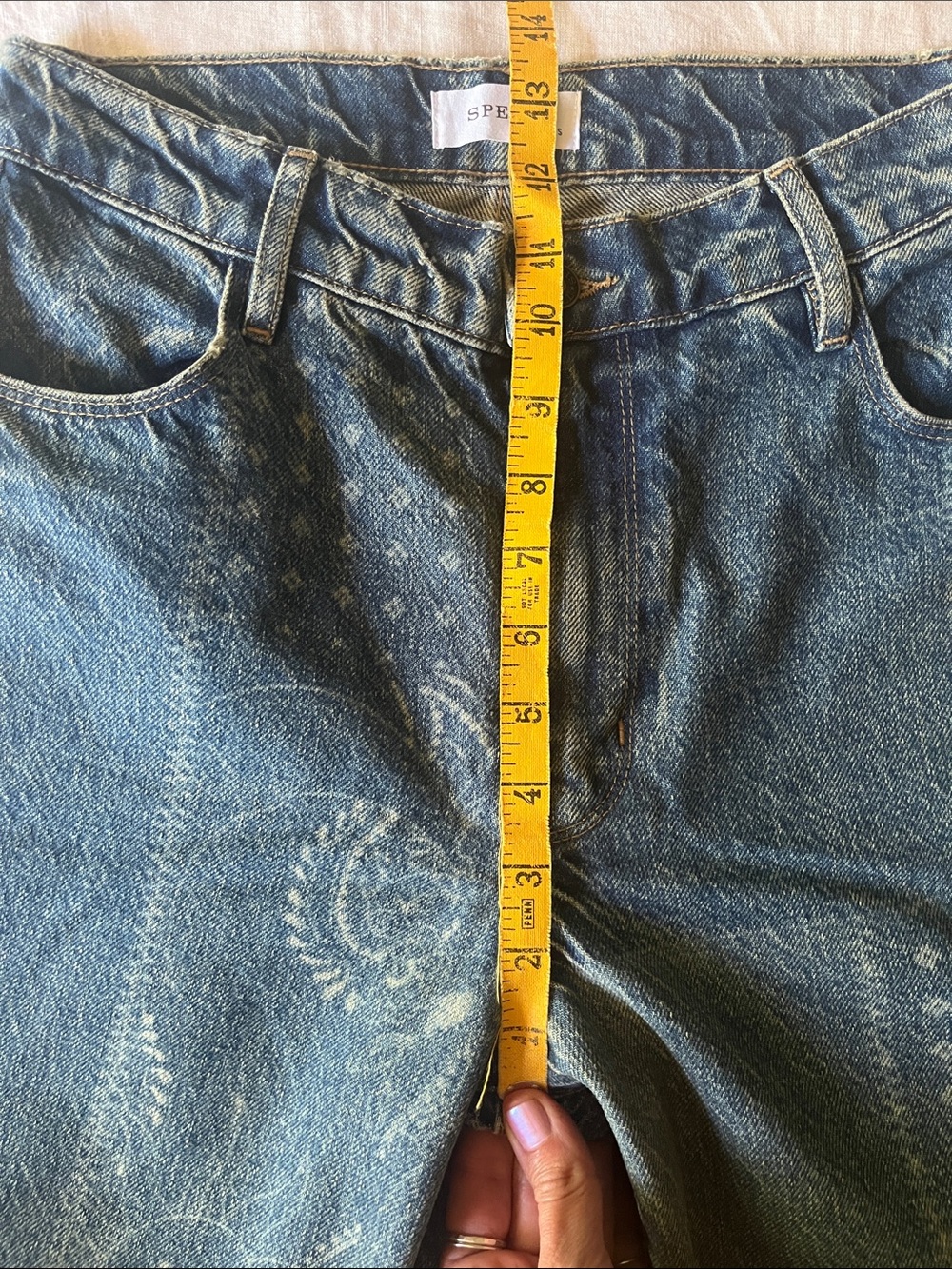 Spell 🦋 Road Trip Flare Jeans sz S NWOT - Picture 9 of 12